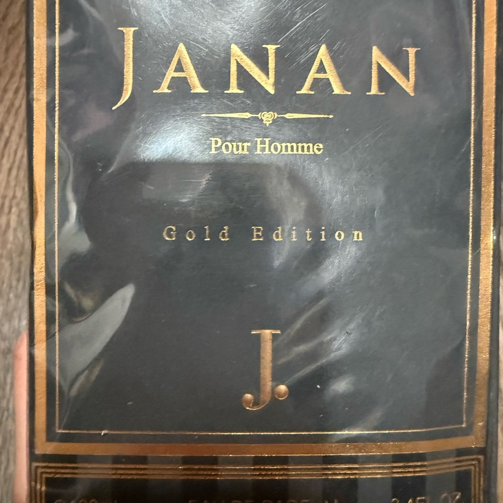 NWT Janan Gold Edition by Junaid Jamshed J.  Fragrance for men.